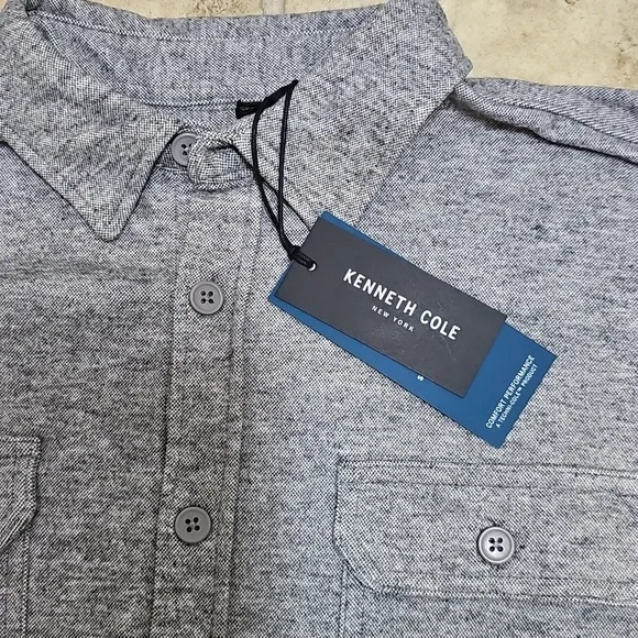 Kenneth Cole Button-Up Men's Shirt - Picture 4 of 9